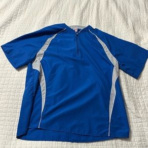 A4 1/4 Zip Batting Shirt